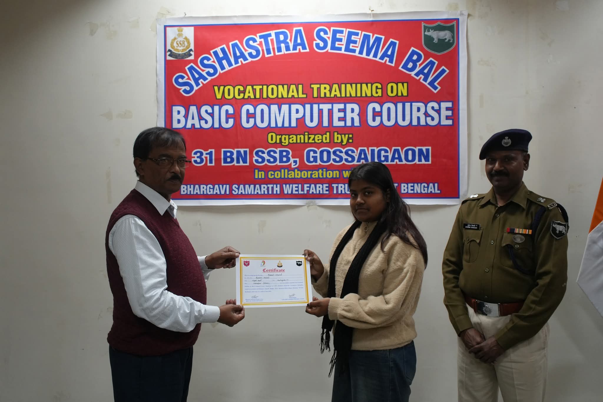 Trainees in Action at SSB Centre